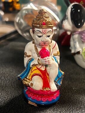 Hanuman Hand Painted Murti